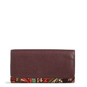 Vera Bradley RFID Audrey Wallet in Heirloom Paisley NEW WITH TAGS